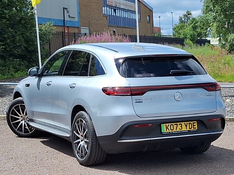 Mercedes-Benz EQC Eqc 400 300Kw Amg Line Edition 80Kwh Silver #2