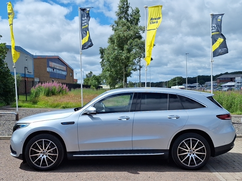 Mercedes-Benz EQC Eqc 400 300Kw Amg Line Edition 80Kwh Silver #4