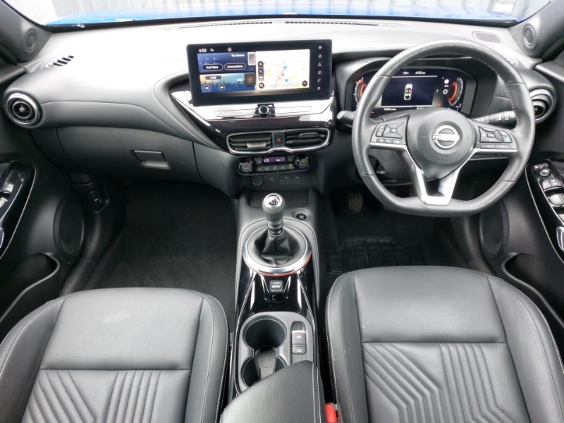 Nissan Juke 1.0 Dig-t Tekna SL25ZXT Blue #3