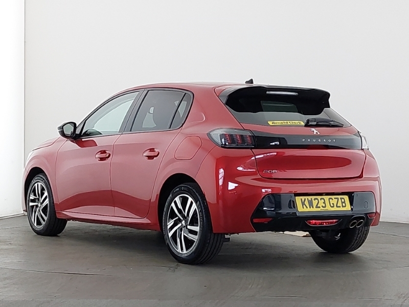 Peugeot 208 1.2 Puretech 130 Allure Premium Eat8 KW23GZB Red #2