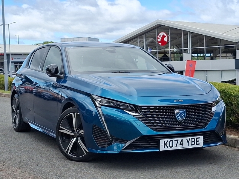 Peugeot 308 1.5 Bluehdi Gt Eat8 Blue