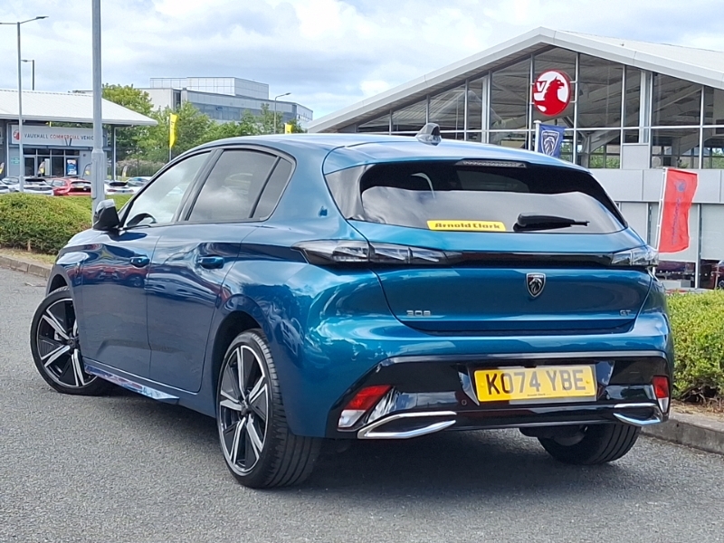 Peugeot 308 1.5 Bluehdi Gt Eat8 Blue #2