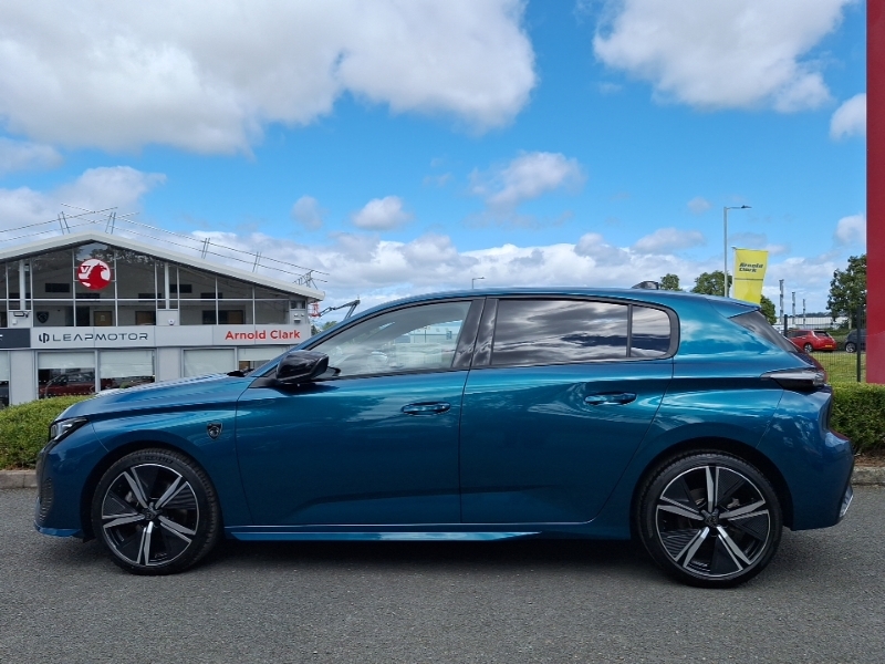 Peugeot 308 1.5 Bluehdi Gt Eat8 Blue #4