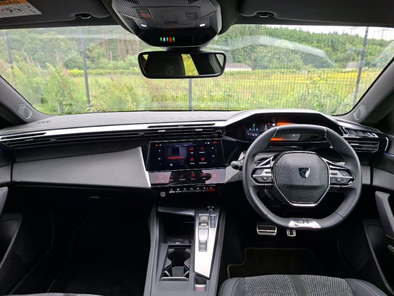 Peugeot 408 1.2 Hybrid 136 Gt E-dsc6 White #3