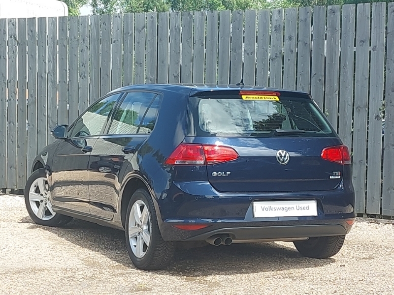 Volkswagen Golf 1.4 Tsi 125 Match Edition Dsg SG66PKO Blue #2