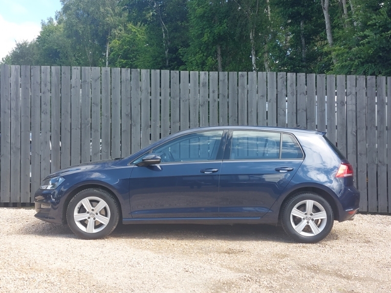 Volkswagen Golf 1.4 Tsi 125 Match Edition Dsg SG66PKO Blue #4