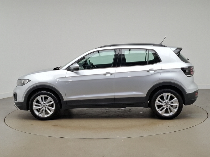 Volkswagen T-Cross 1.0 Tsi Se SA22RYR Silver #3