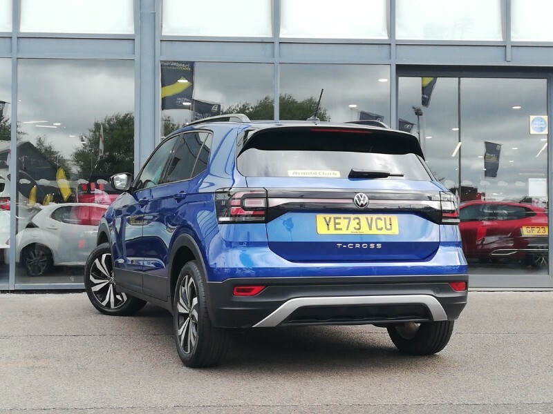 Volkswagen T-Cross 1.0 Tsi 110 Black Edition Dsg Blue #2