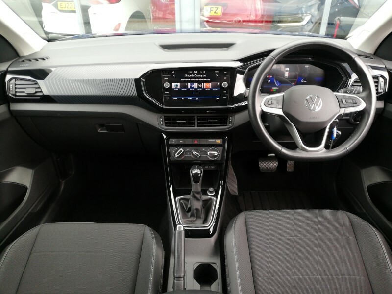 Volkswagen T-Cross 1.0 Tsi 110 Black Edition Dsg Blue #3
