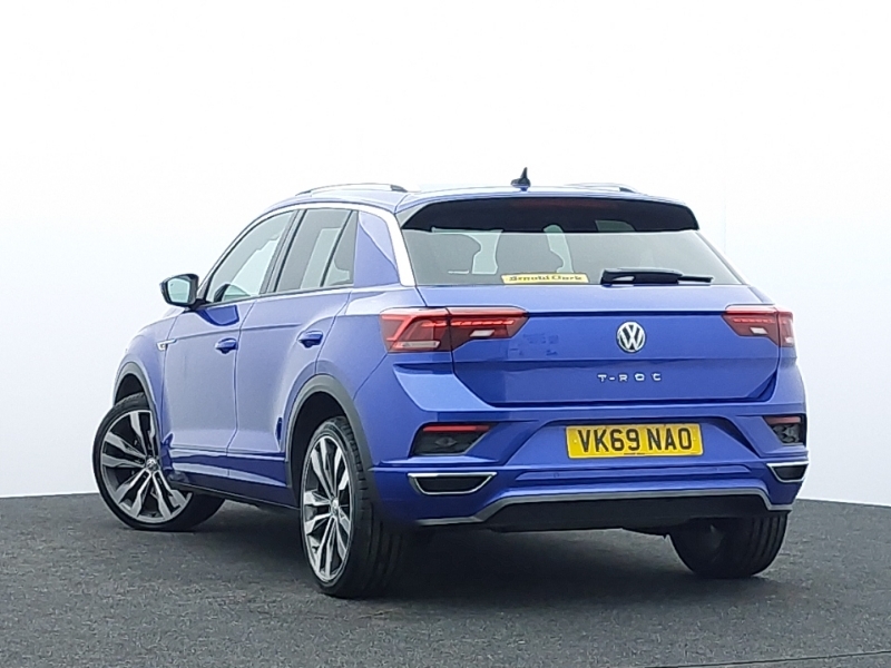 Volkswagen T-Roc 1.5 Tsi Evo R-line Dsg VK69NAO Blue #2