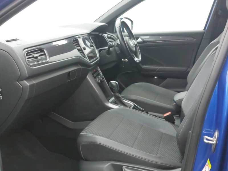 Volkswagen T-Roc 1.5 Tsi Evo R-line Dsg VK69NAO Blue #5