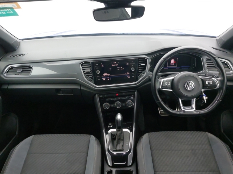 Volkswagen T-Roc 1.5 Tsi Evo R-line Dsg VK69NAO Blue #3