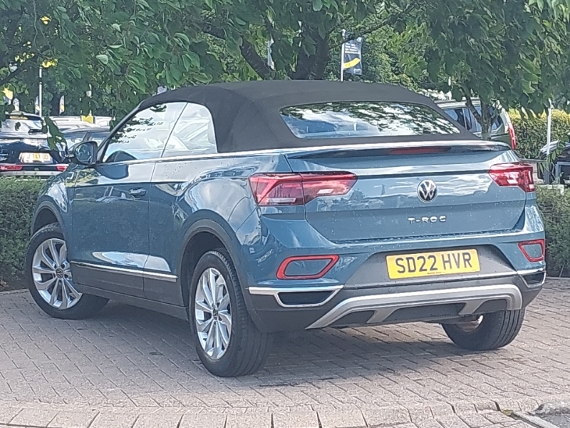 Volkswagen T-Roc 1.0 Tsi Style SD22HVR Blue #2