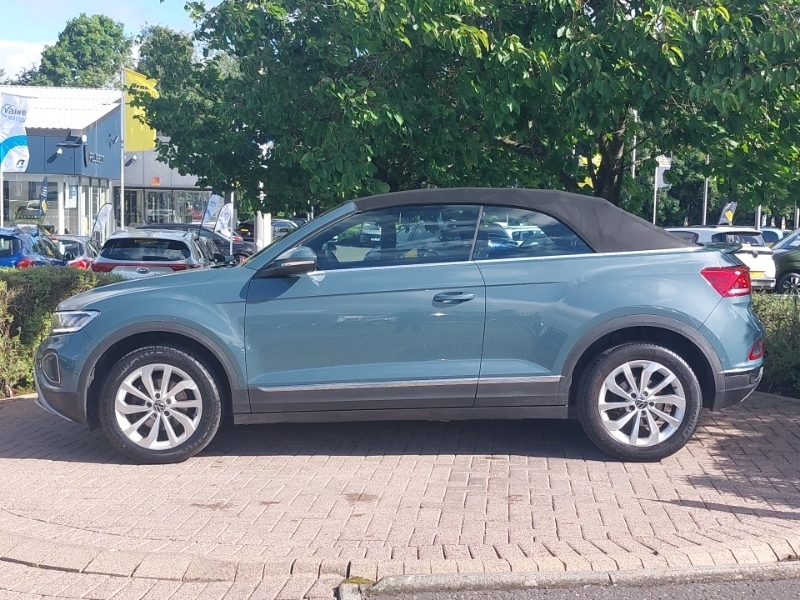 Volkswagen T-Roc 1.0 Tsi Style SD22HVR Blue #4