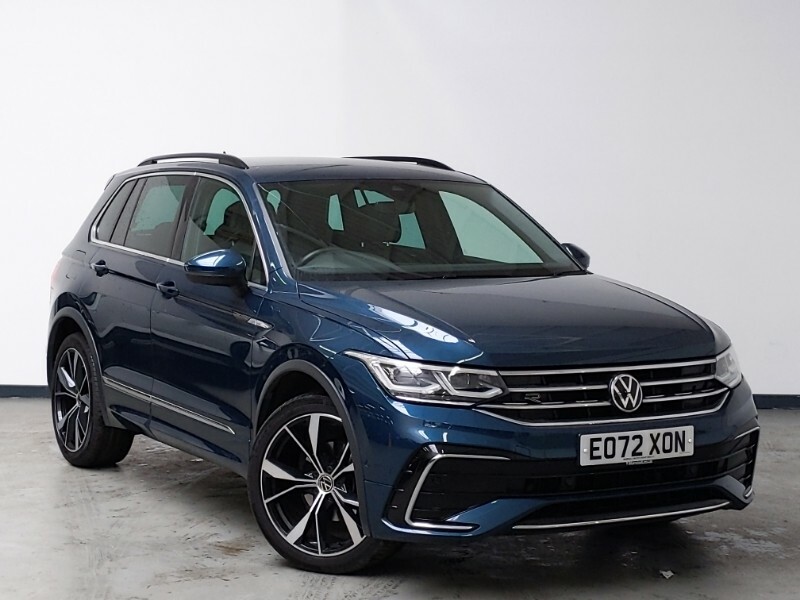 Volkswagen Tiguan 2.0 Tdi 4Motion R-line Dsg EO72XON Blue