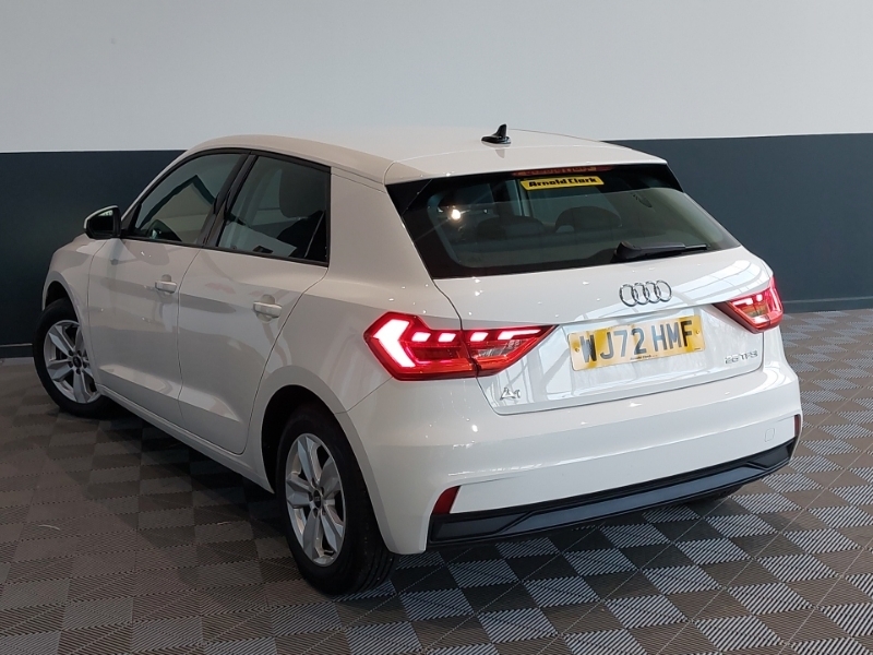 Audi A1 25 Tfsi Technik WJ72HMF White #2