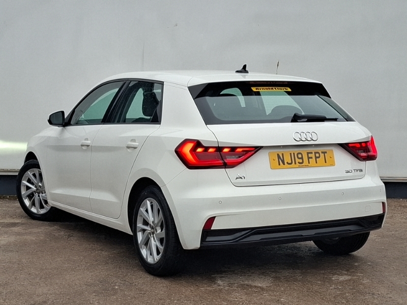 Audi A1 30 Tfsi Sport NJ19FPT White #2