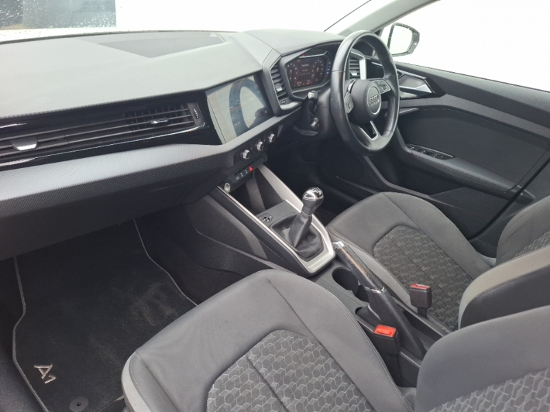 Audi A1 30 Tfsi Sport NJ19FPT White #5