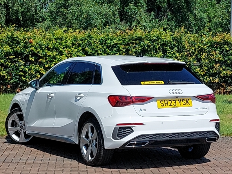 Audi A3 40 Tfsi E S Line S Tronic SH23YSK White #2