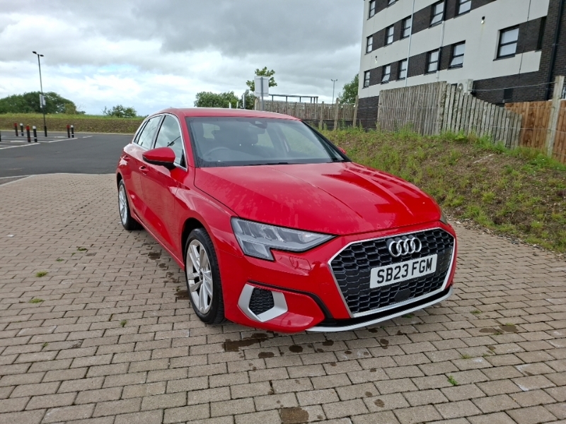 Audi A3 30 Tfsi Sport S Tronic Red