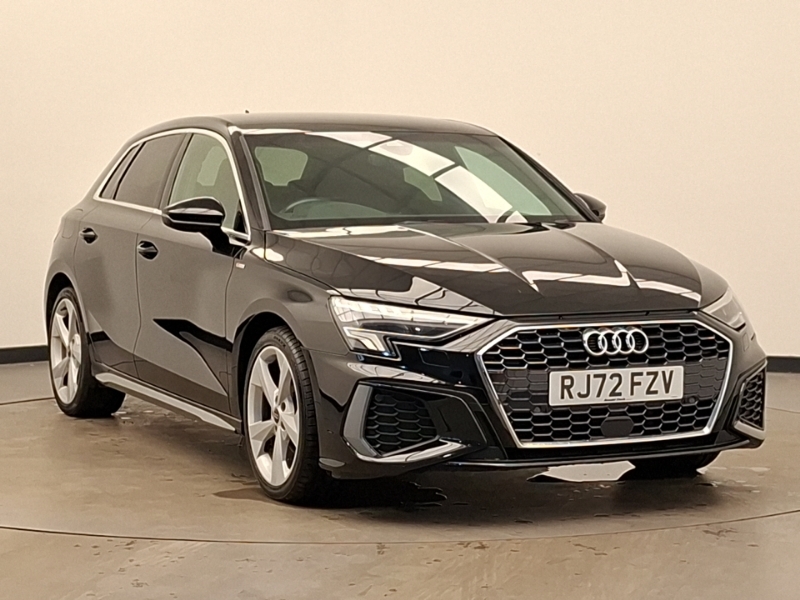 Audi A3 35 Tfsi S Line S Tronic RJ72FZV Black