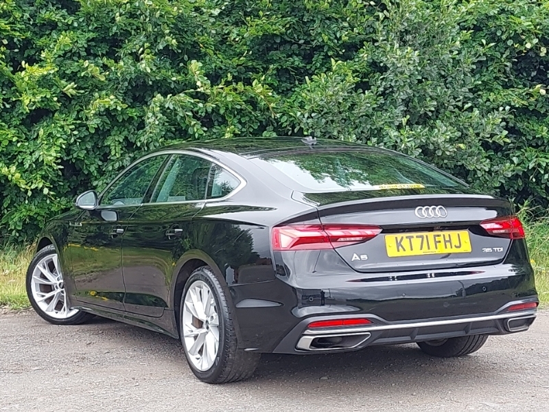 Audi A5 2.0 Tdi 35 Sport Sportback S Tronic Euro 6 Ss Black #2