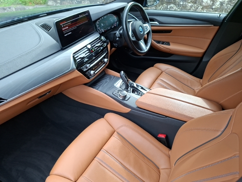 BMW 5 Series 530E M Sport Pro Pack Blue #5