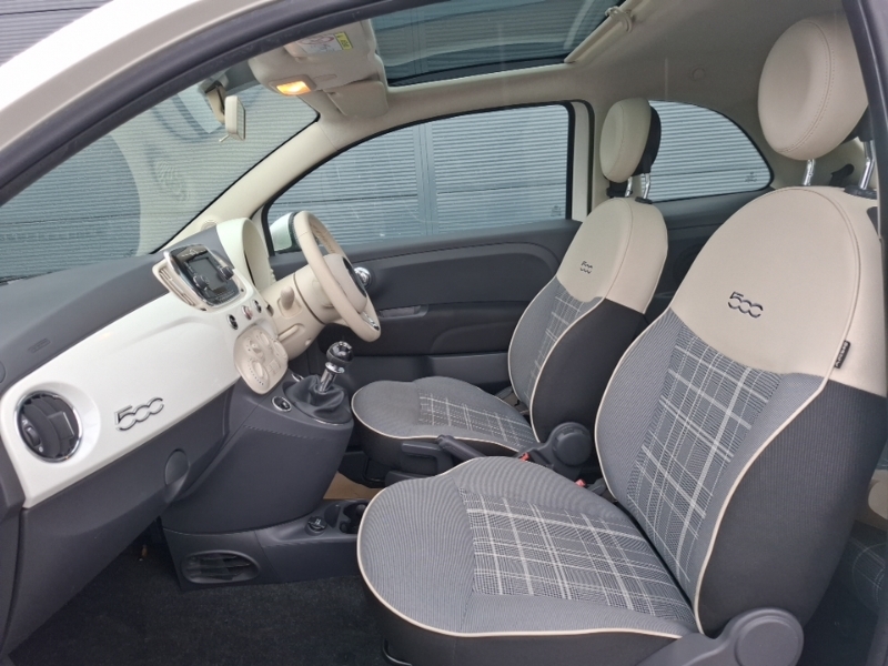 Fiat 500 1.2 Lounge White #5