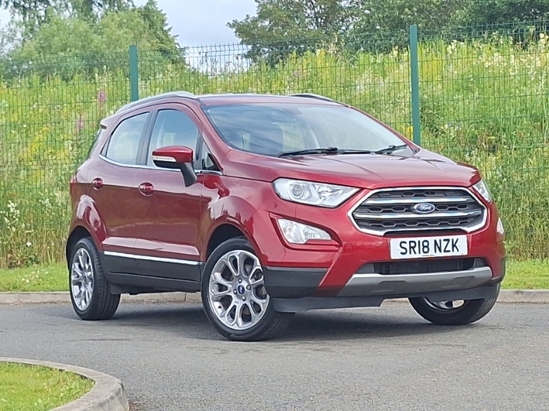 Ford Ecosport 1.0 Ecoboost 125 Titanium Red