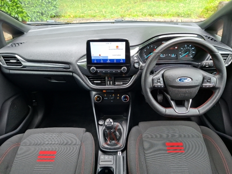 Ford Fiesta 1.0 Ecoboost St-line SN23MJR White #3