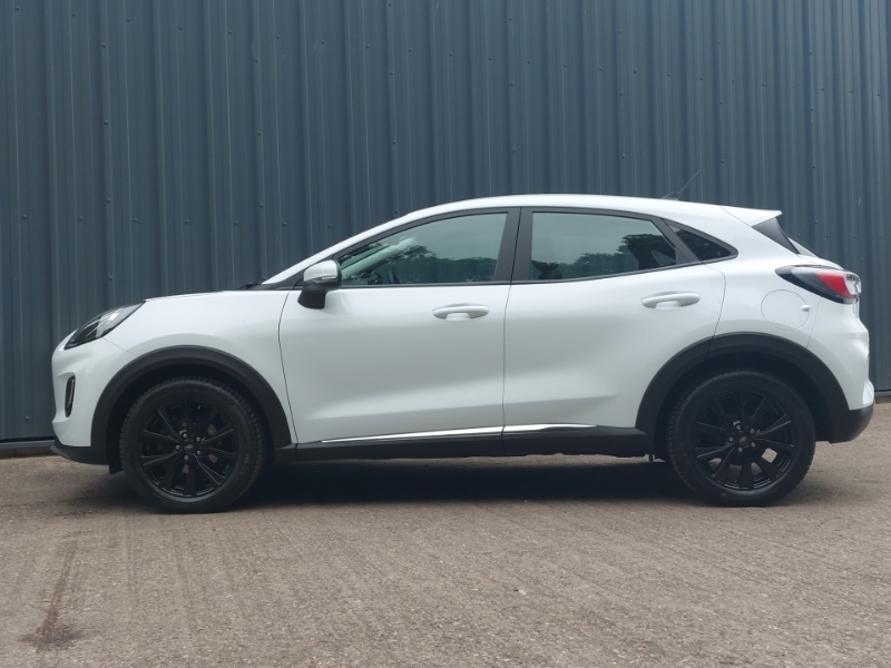 Ford Puma 1.0 Ecoboost Hybrid Mhev Titanium ST22NHC White #4