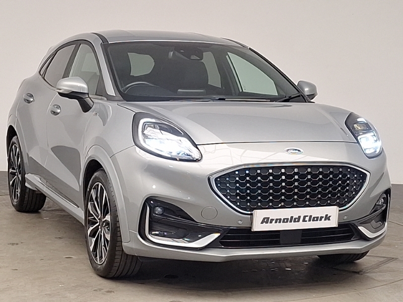 Ford Puma 1.0 Ecoboost Hybrid Mhev 155 St-line Vignale Silver