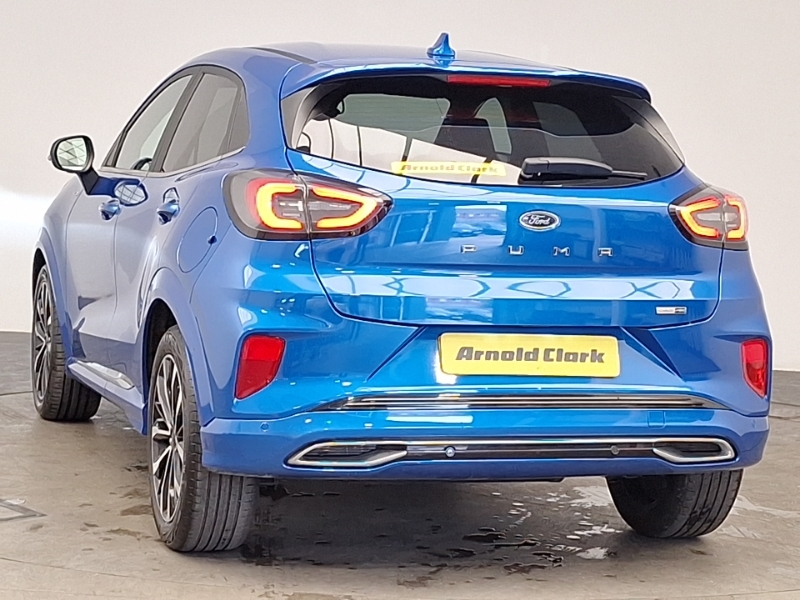 Ford Puma 1.0 Ecoboost Hybrid Mhev 155 St-line Vignale YS23HWJ Blue #2