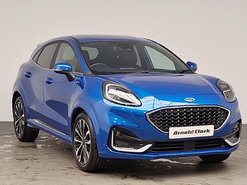 Ford Puma 1.0 Ecoboost Hybrid Mhev 155 St-line Vignale Blue