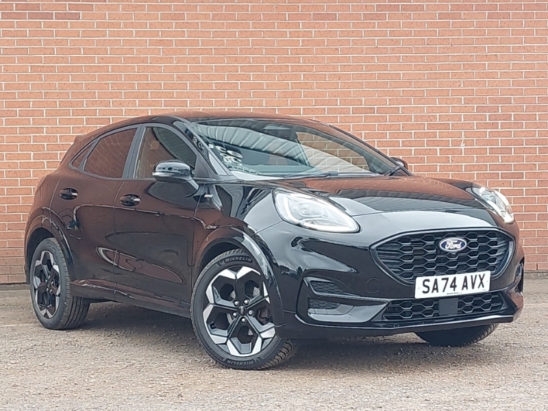 Ford Puma 1.0 Ecoboost Hybrid Mhev St-line X Black