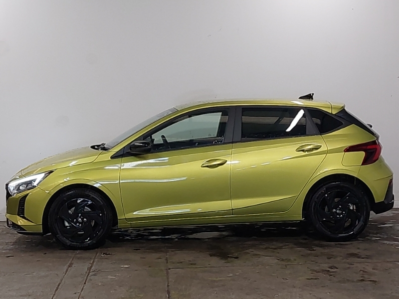 Hyundai I20 1.0T Gdi 90 Black Line SO26AOU Yellow #4