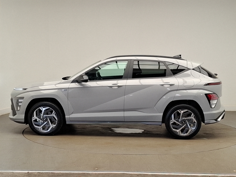 Hyundai Kona 1.6 Hybrid 138 N Line Dct Grey #4
