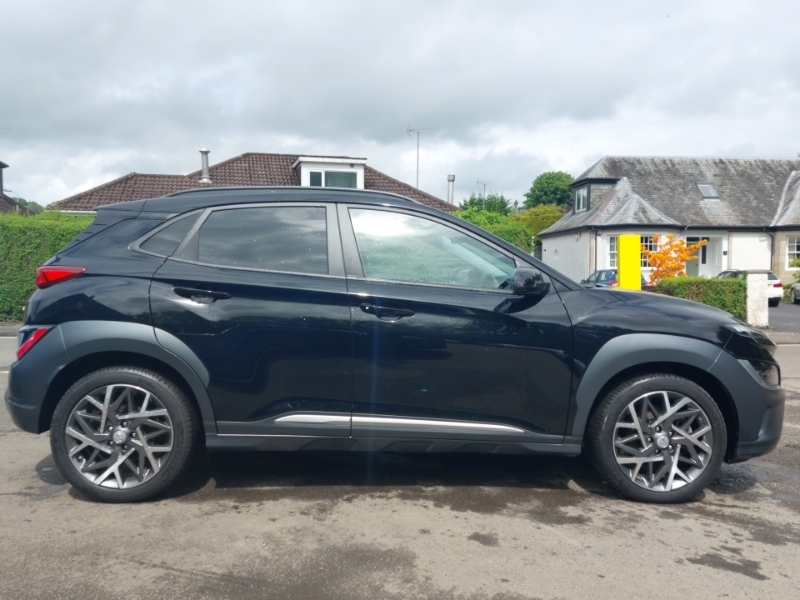 Hyundai Kona 1.6 Gdi Hybrid Premium Dct Black #4