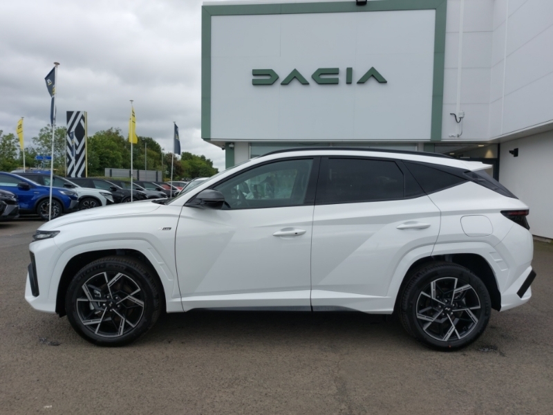 Hyundai Tucson 1.6T 150 N Line White #4