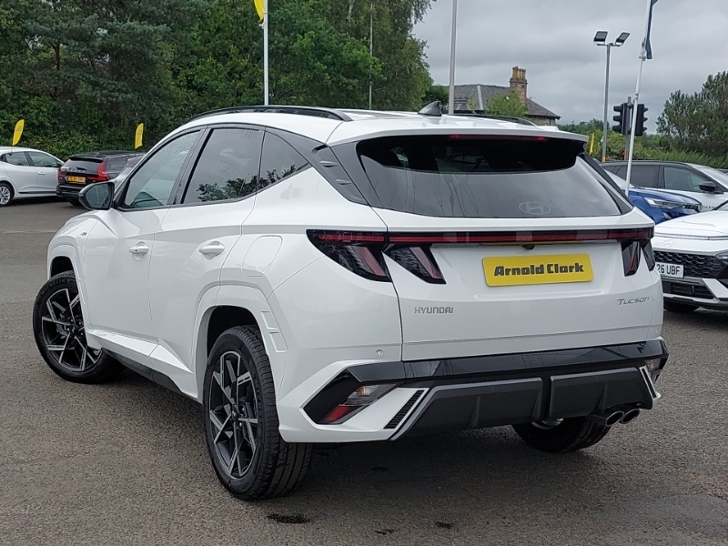 Hyundai Tucson 1.6T 150 N Line White #2