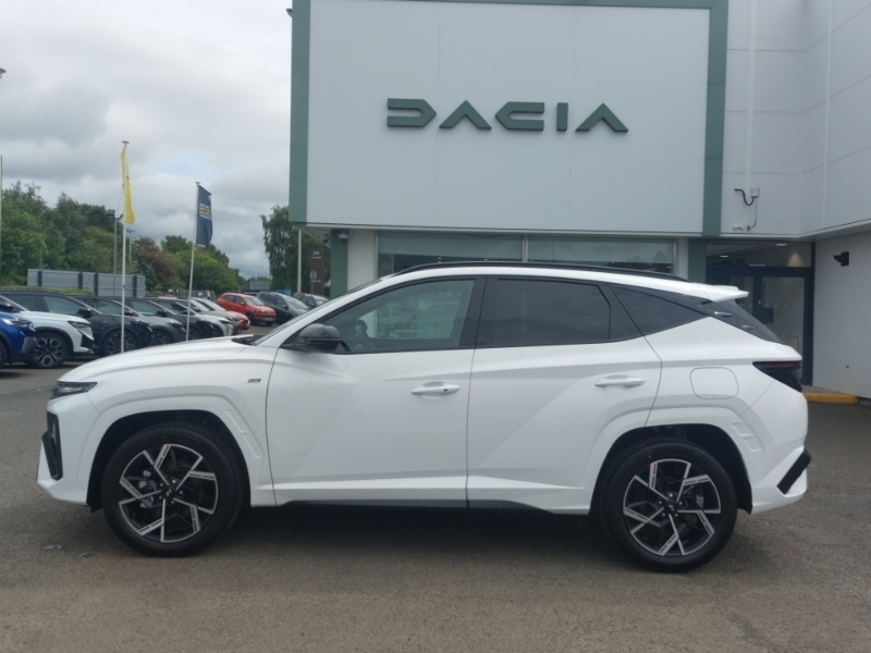 Hyundai Tucson 1.6T 239 Hybrid N Line Edition White #4