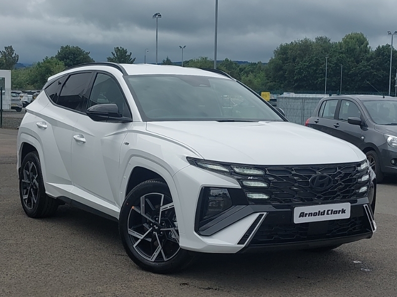 Hyundai Tucson 1.6T 239 Hybrid N Line Edition White