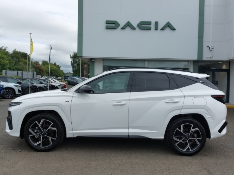 Hyundai Tucson 1.6T 239 Hybrid N Line Edition White #4