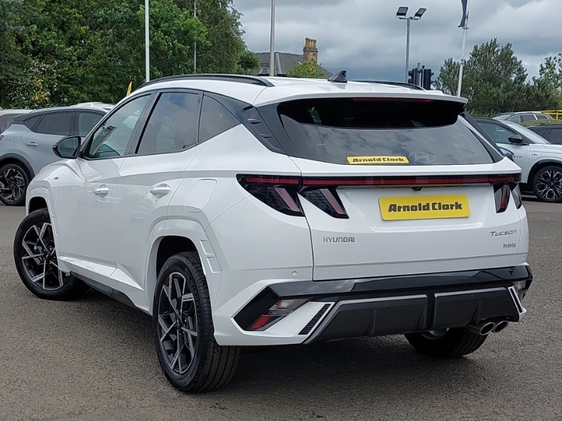 Hyundai Tucson 1.6T 239 Hybrid N Line Edition White #2