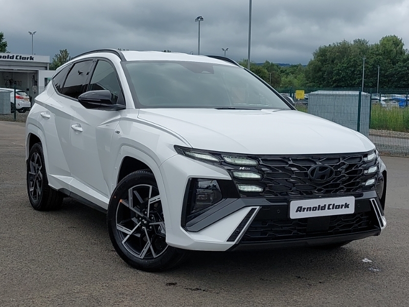 Hyundai Tucson 1.6T 239 Hybrid N Line Edition White