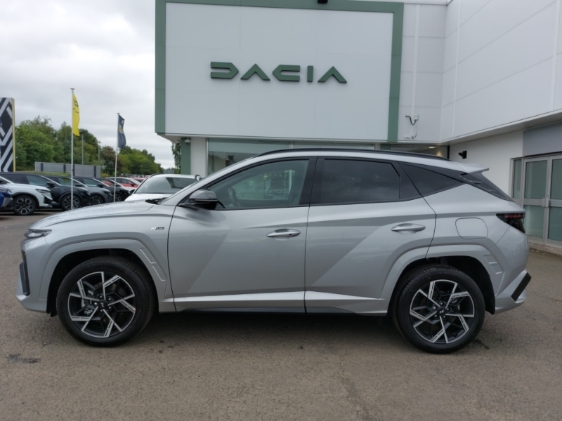 Hyundai Tucson 1.6T 239 Hybrid N Line Edition Silver #4
