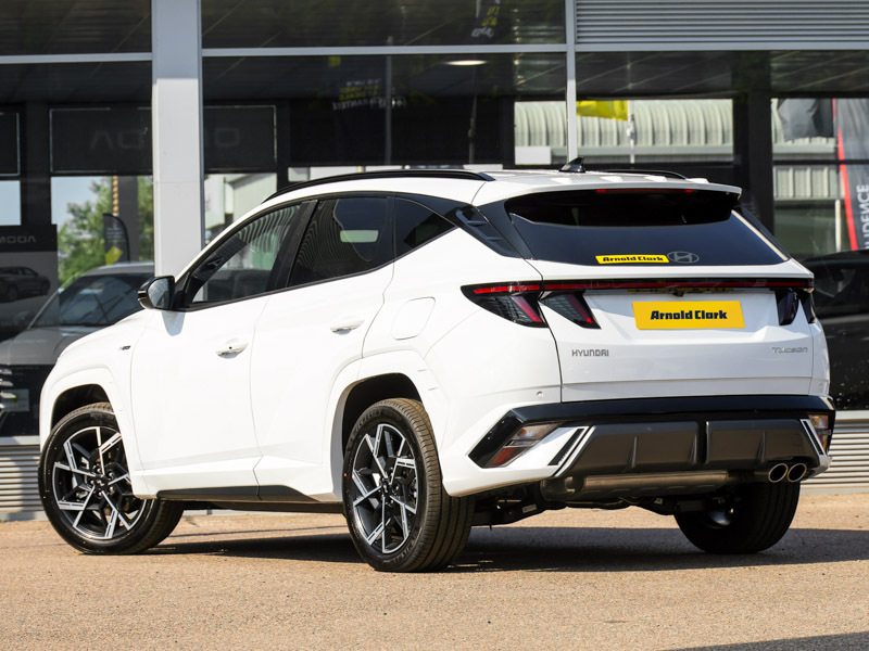 Hyundai Tucson 1.6T 150 N Line Edition SY26XTO White #2