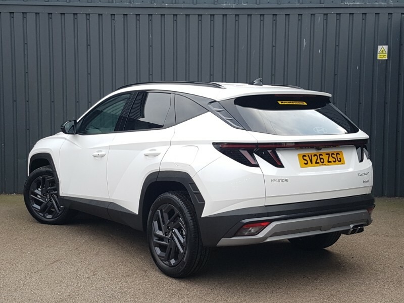 Hyundai Tucson 1.6T 239 Hybrid Black Line SB26OSO White #2