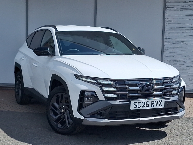 Hyundai Tucson 1.6T 239 Hybrid Black Line White
