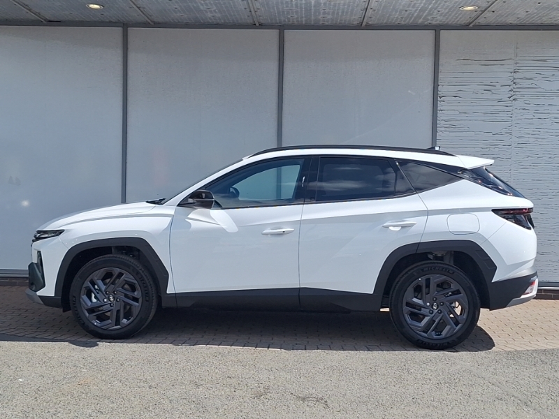 Hyundai Tucson 1.6T 239 Hybrid Black Line White #4